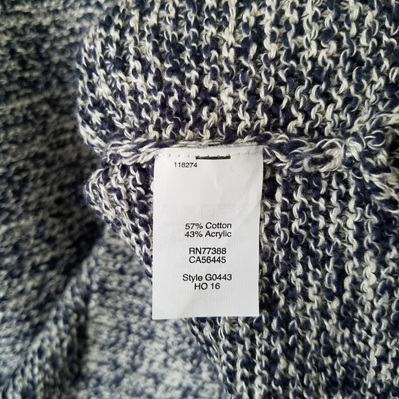 Madewell Cotton Blend Rib Knit Turtleneck Sweater Size M - Picture 10 of 10